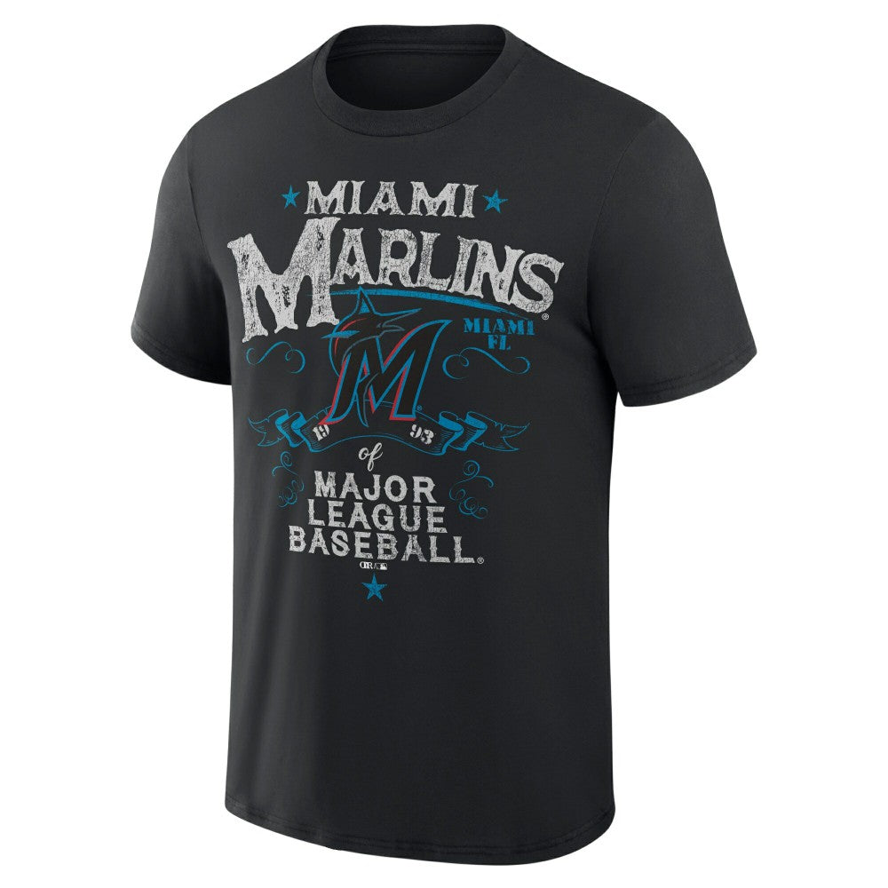 Miami Marlins Darius Rucker Collection by Fanatics Beach Splatter T-Shirt Online