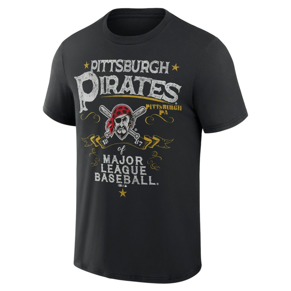 Pittsburgh Pirates Darius Rucker Collection by Fanatics Beach Splatter T-Shirt Discount