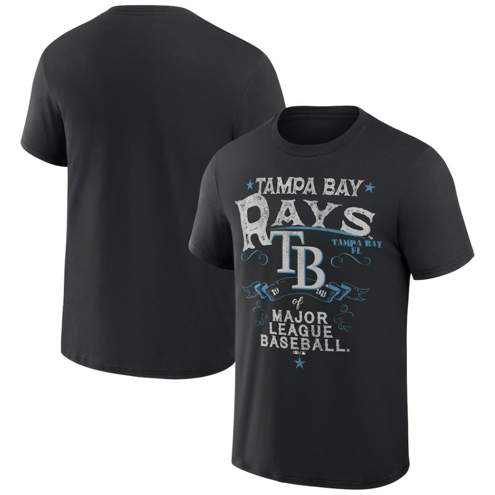 Tampa Bay Rays Darius Rucker Collection by Fanatics Beach Splatter T-Shirt Outlet