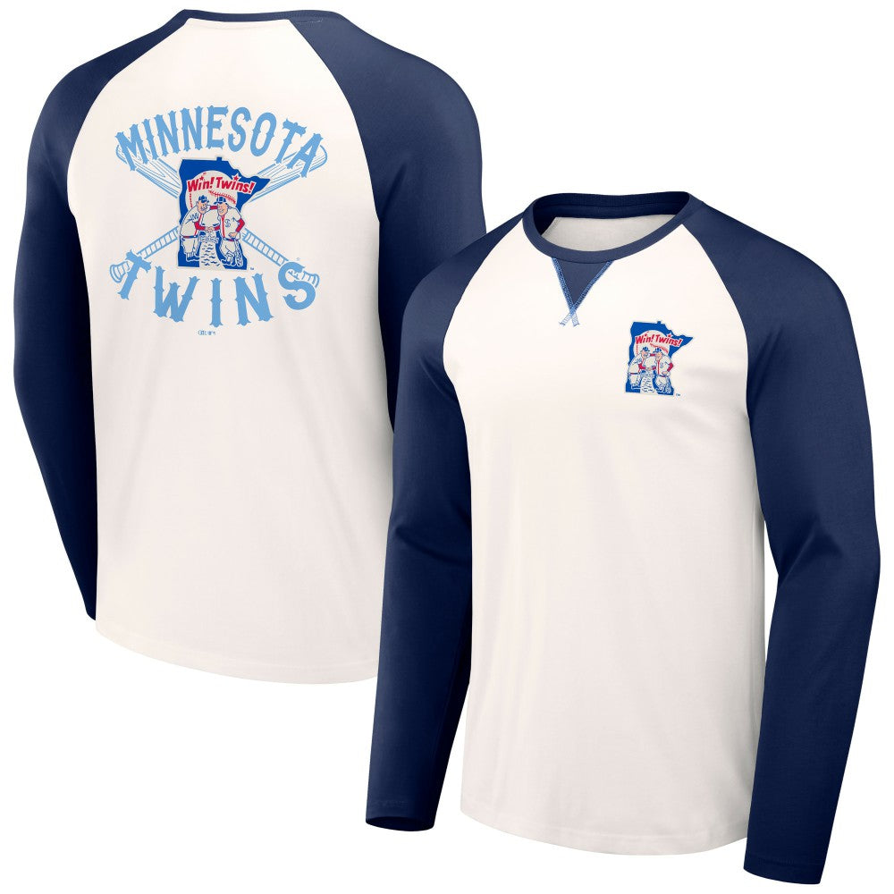 Minnesota Twins Darius Rucker Collection by Fanatics Team Color Raglan T-Shirt Online