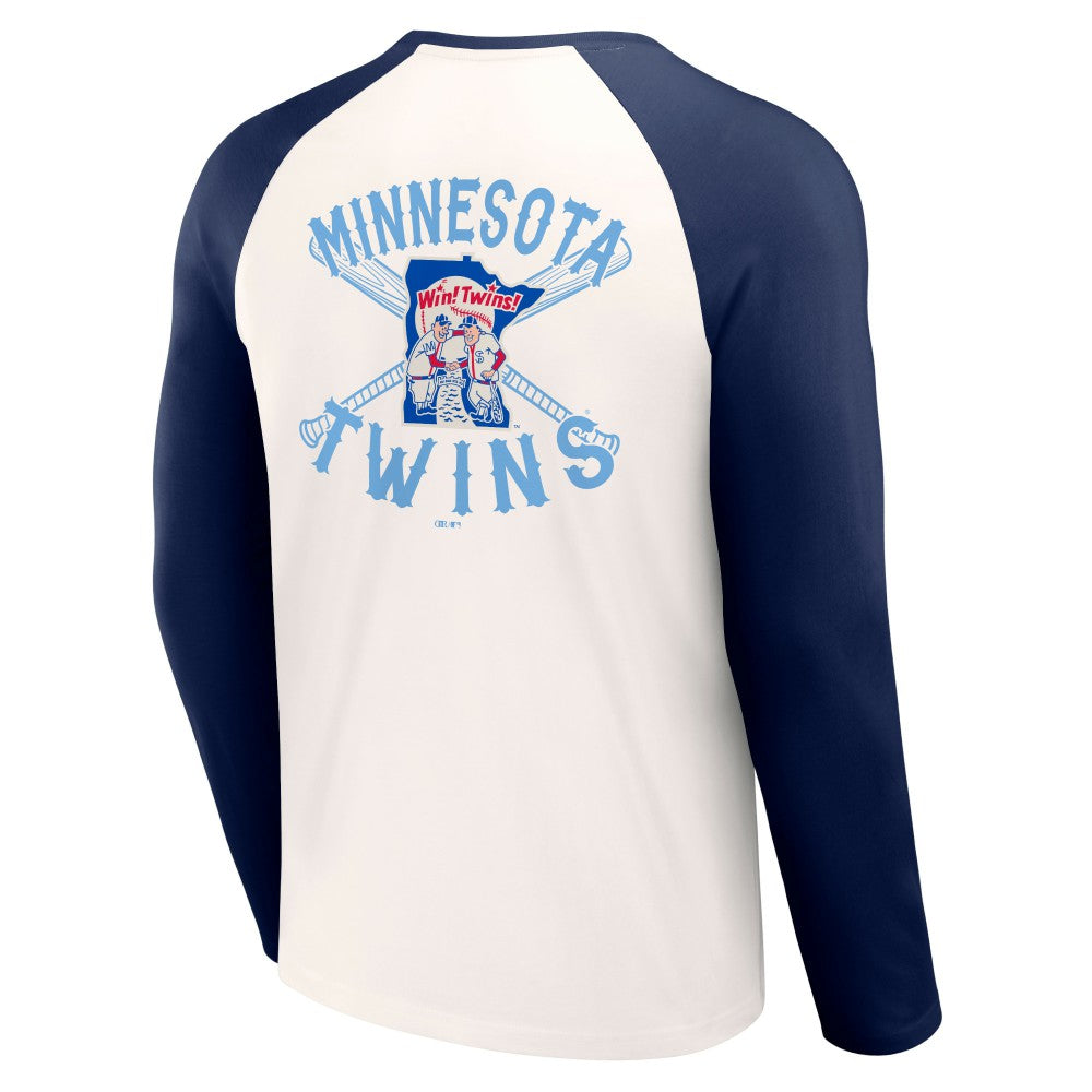 Minnesota Twins Darius Rucker Collection by Fanatics Team Color Raglan T-Shirt Online