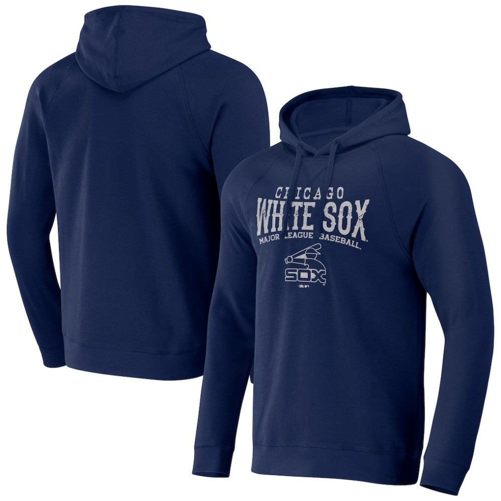 Chicago White Sox Darius Rucker Collection by Fanatics Waffle-Knit Raglan Pullover Hoodie for sale