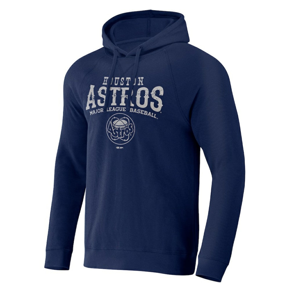 Houston Astros Darius Rucker Collection by Fanatics Waffle-Knit Raglan Pullover Hoodie Online