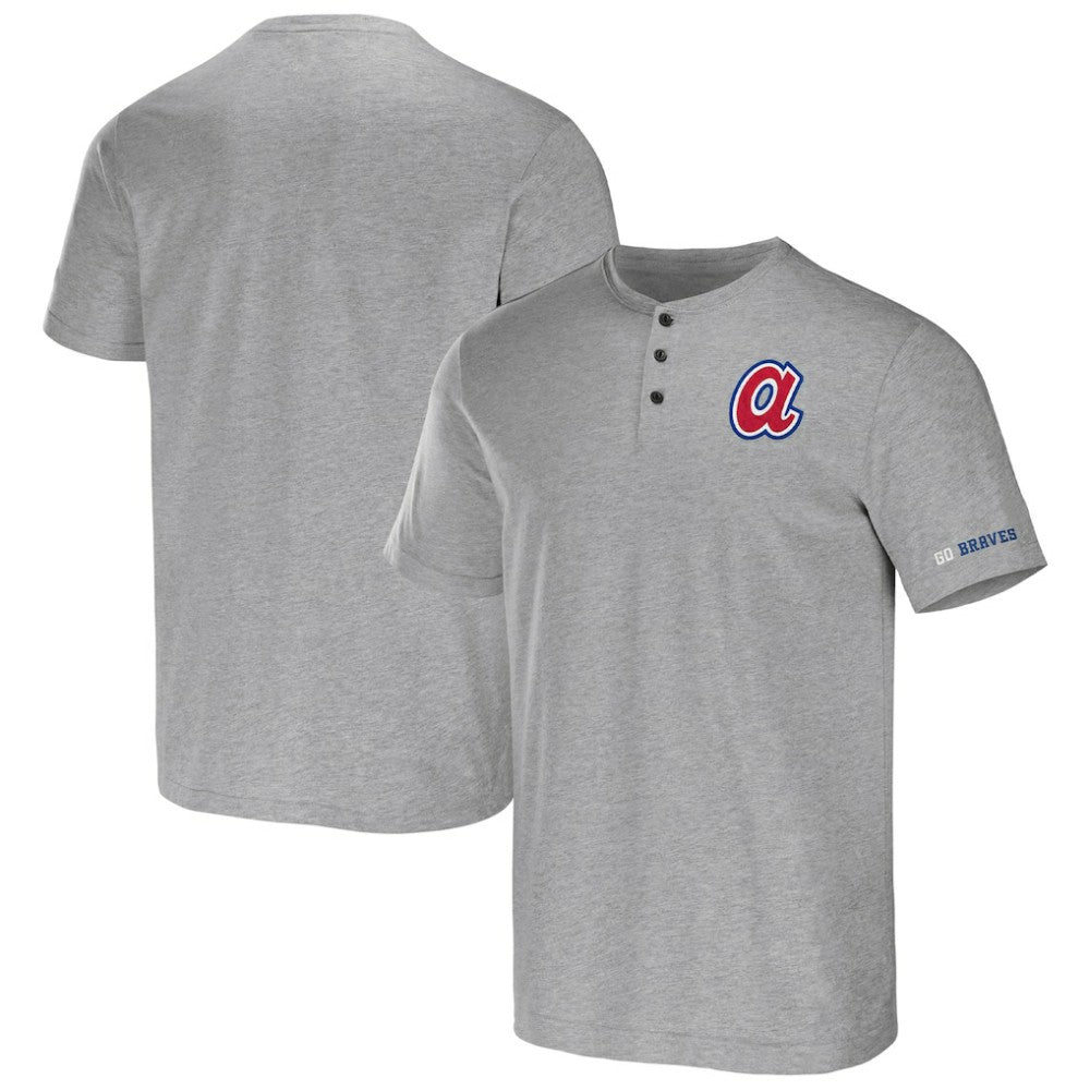 Atlanta Braves Darius Rucker Collection by Fanatics Henley T-Shirt Outlet