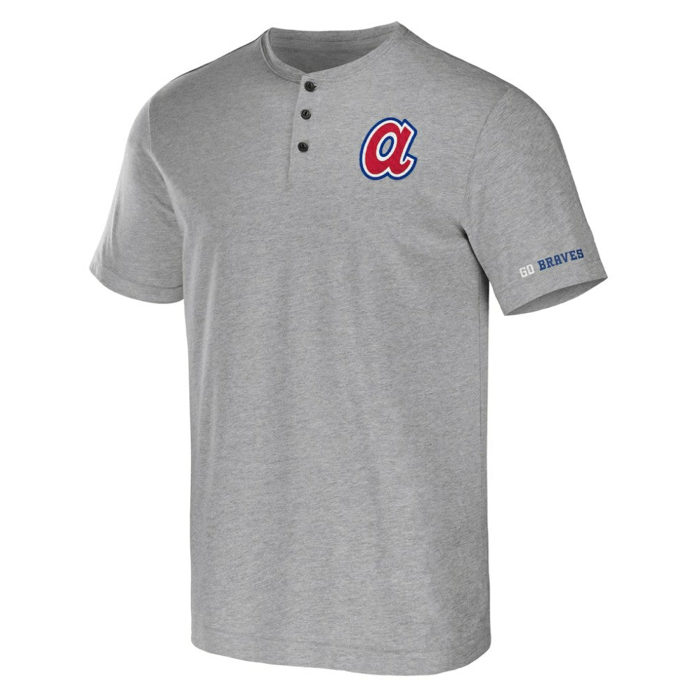 Atlanta Braves Darius Rucker Collection by Fanatics Henley T-Shirt Outlet