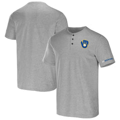 Milwaukee Brewers Darius Rucker Collection by Fanatics Henley T-Shirt Online