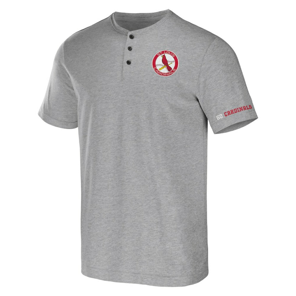 St. Louis Cardinals Darius Rucker Collection by Fanatics Henley T-Shirt Discount