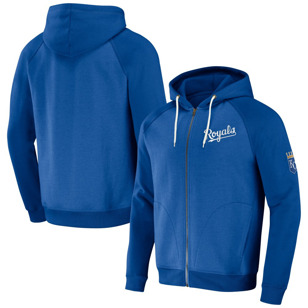 Kansas City Royals Darius Rucker Collection by Fanatics Raglan Full-Zip Hoodie for sale