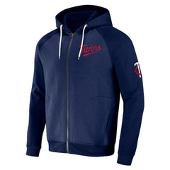 Minnesota Twins Darius Rucker Collection by Fanatics Raglan Full-Zip Hoodie Outlet