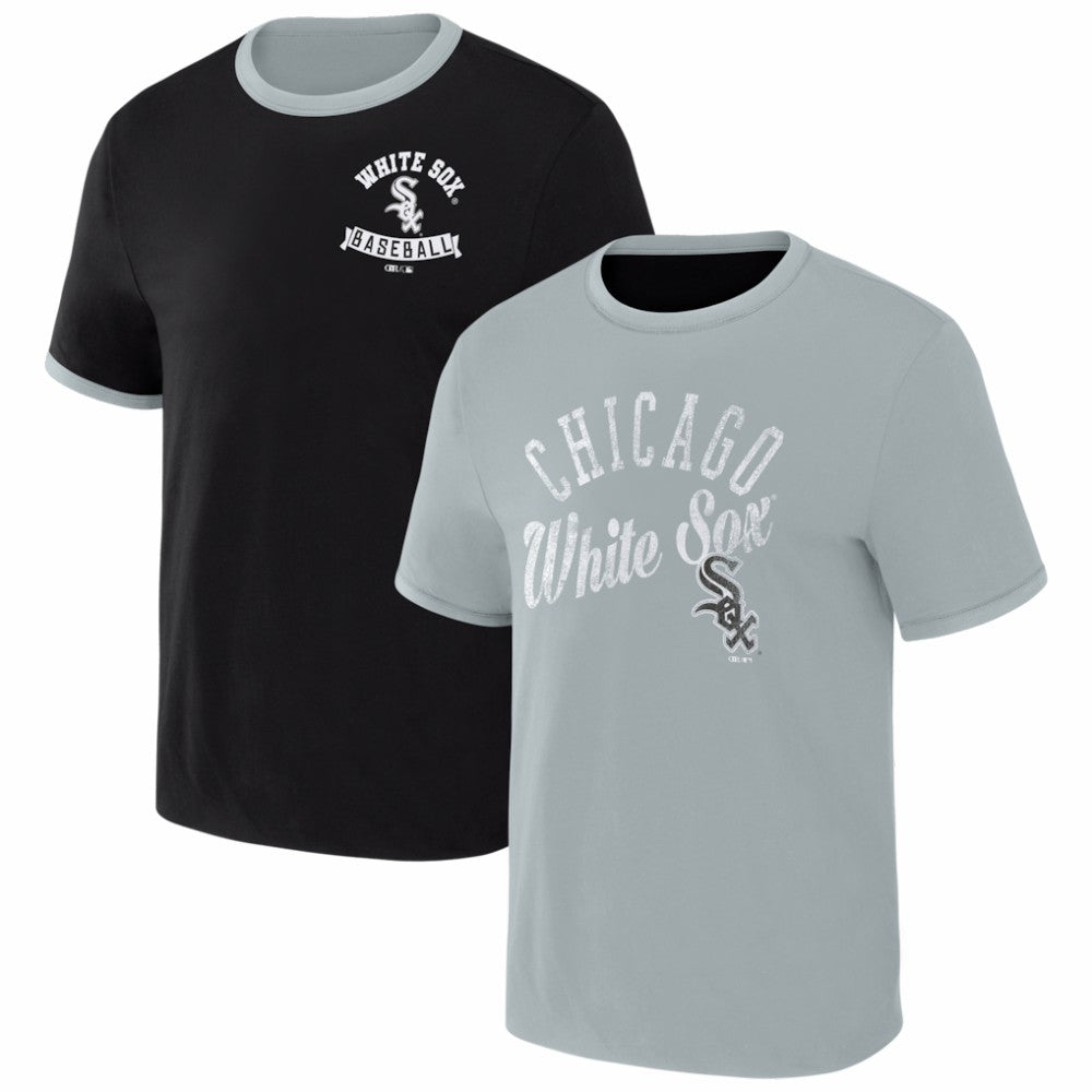 Chicago White Sox Darius Rucker Collection by Fanatics Two-Way Ringer Reversible T-Shirt Outlet