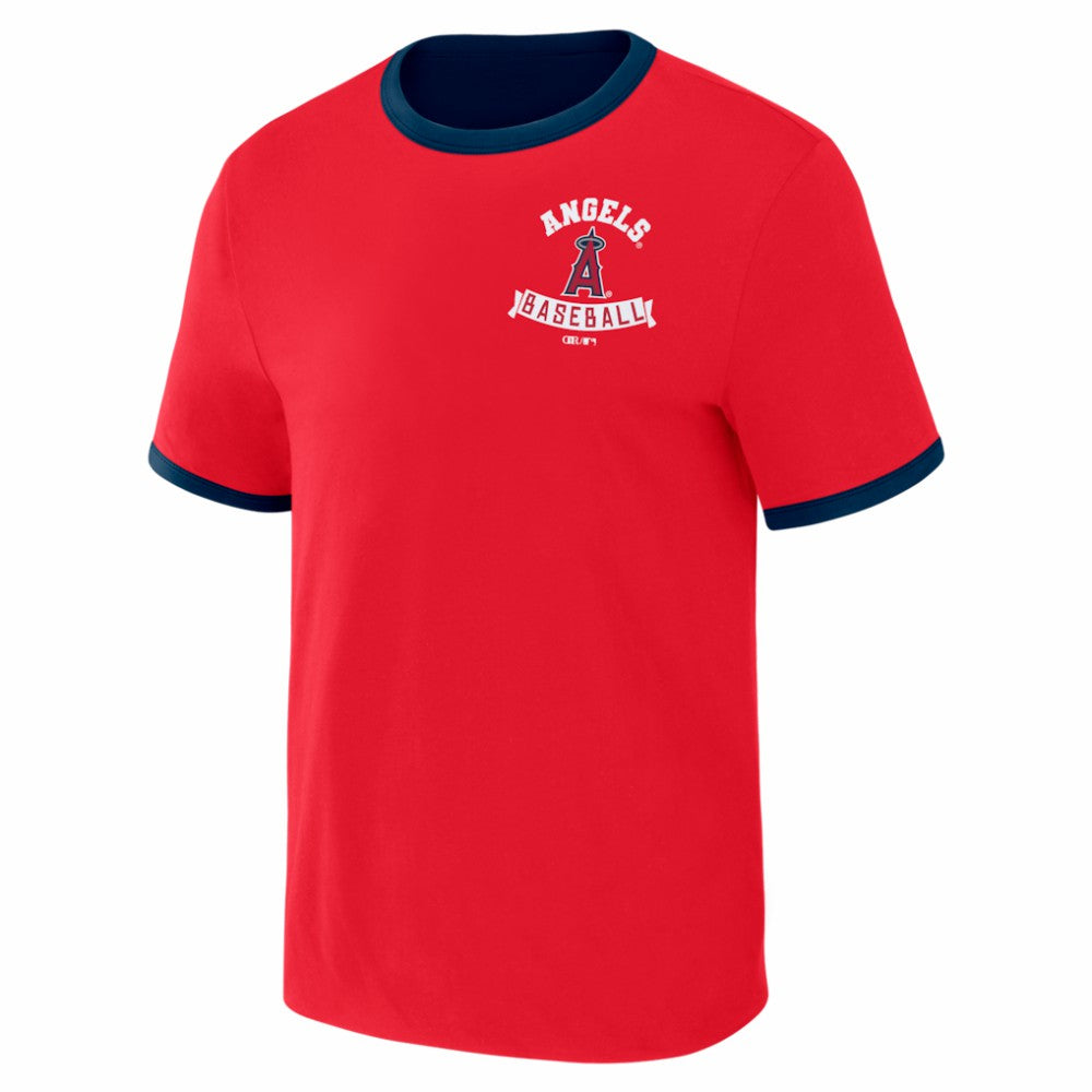 Los Angeles Angels Darius Rucker Collection by Fanatics Two-Way Ringer Reversible T-Shirt Near Me