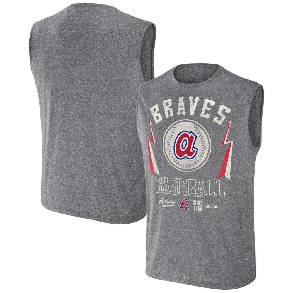 Atlanta Braves Darius Rucker Collection by Fanatics Relaxed-Fit Muscle Tank Top Near Me