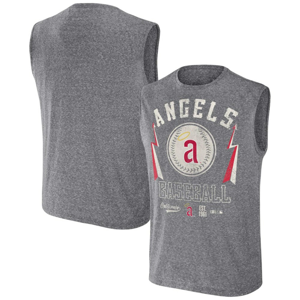 Los Angeles Angels Darius Rucker Collection by Fanatics Relaxed-Fit Muscle Tank Top Near Me