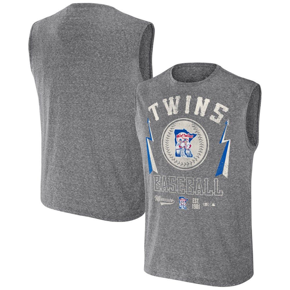 Minnesota Twins Darius Rucker Collection by Fanatics Relaxed-Fit Muscle Tank Top Online