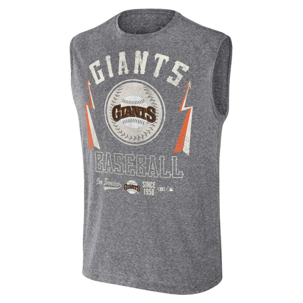 San Francisco Giants Darius Rucker Collection by Fanatics Relaxed-Fit Muscle Tank Top Sale
