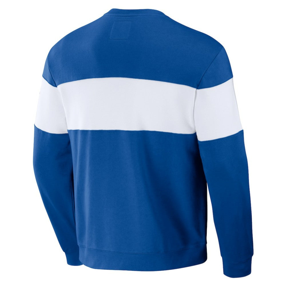 Chicago Cubs Darius Rucker Collection by Fanatics Stripe Pullover Sweatshirt Outlet
