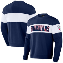 Cleveland Guardians Darius Rucker Collection by Fanatics Stripe Pullover Sweatshirt Sale