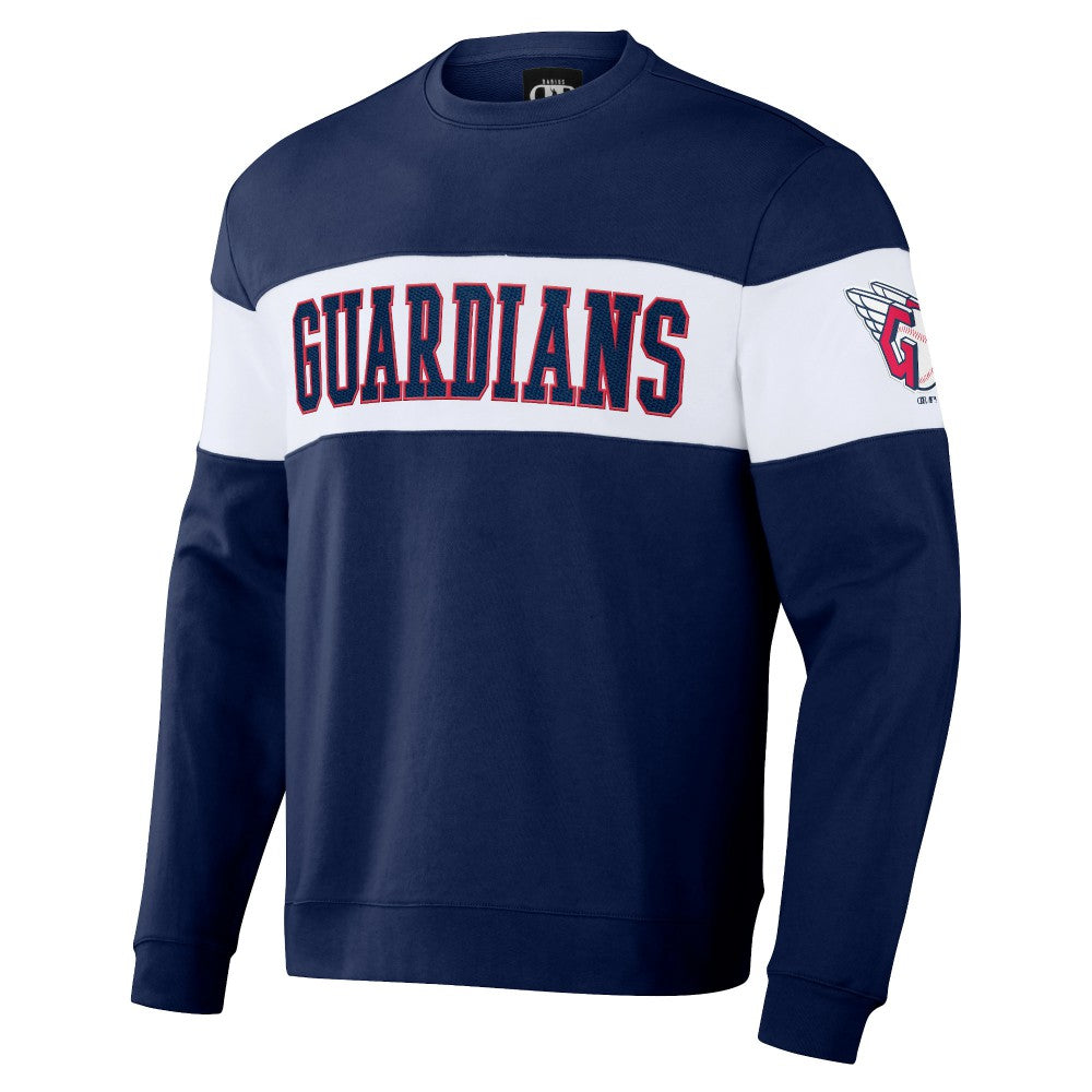 Cleveland Guardians Darius Rucker Collection by Fanatics Stripe Pullover Sweatshirt Sale