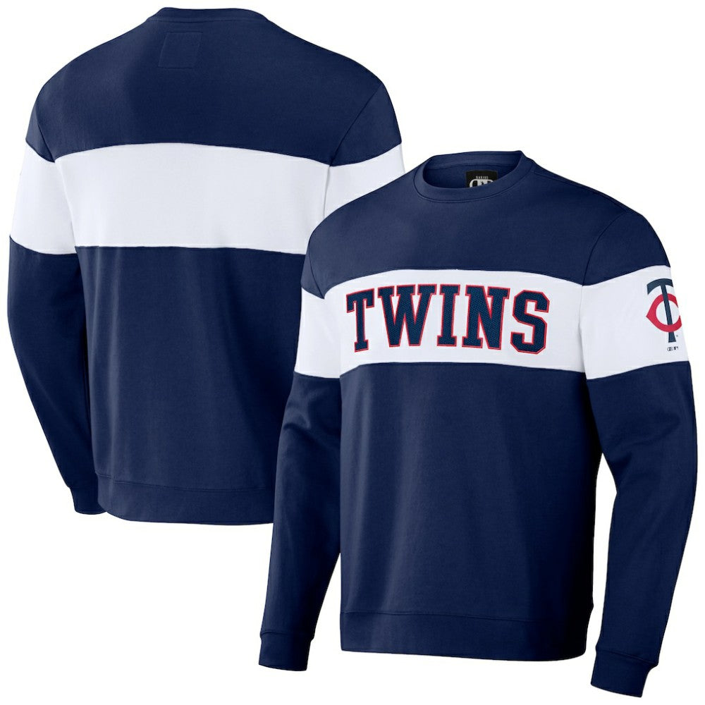 Minnesota Twins Darius Rucker Collection by Fanatics Stripe Pullover Sweatshirt Near Me
