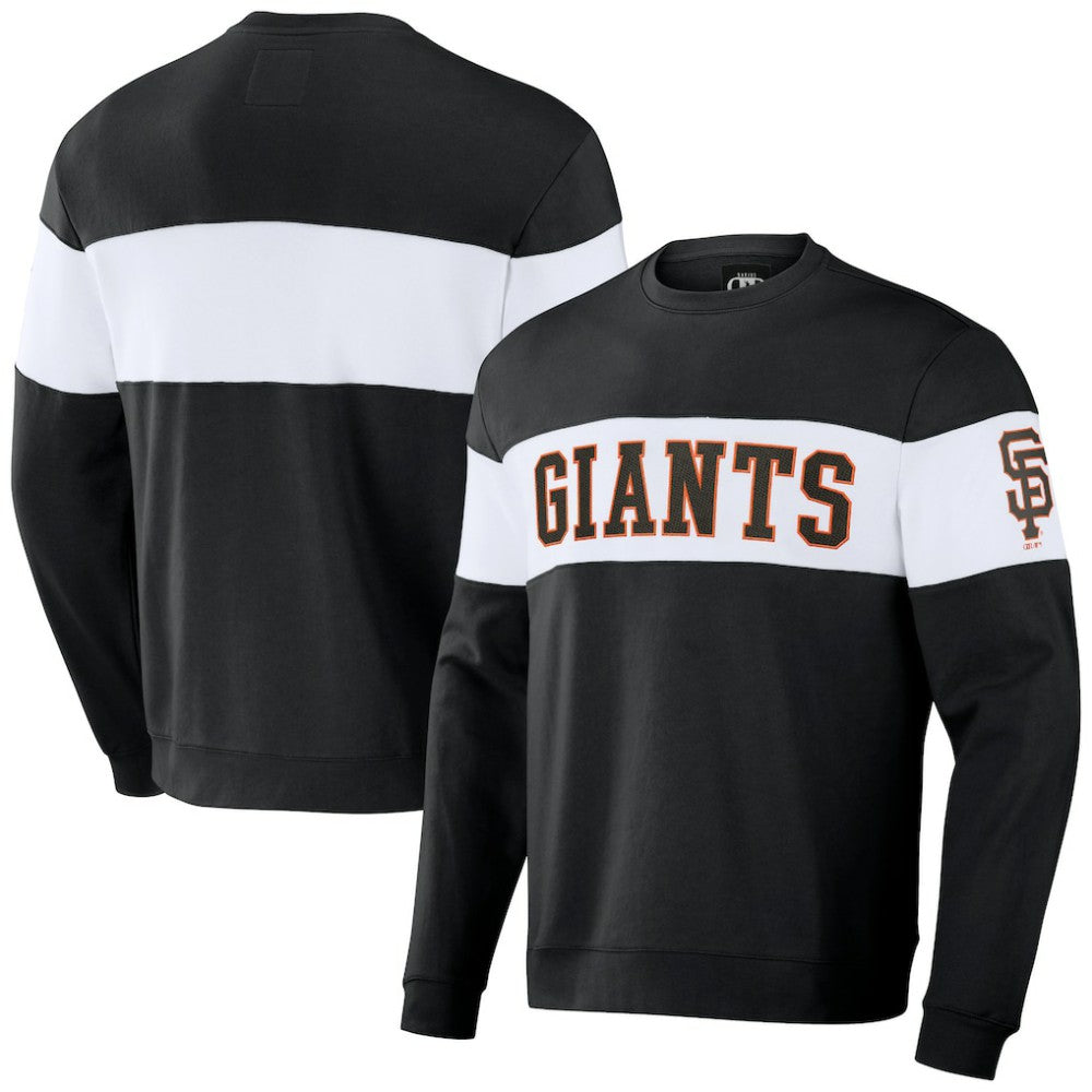 San Francisco Giants Darius Rucker Collection by Fanatics Stripe Pullover Sweatshirt Sale