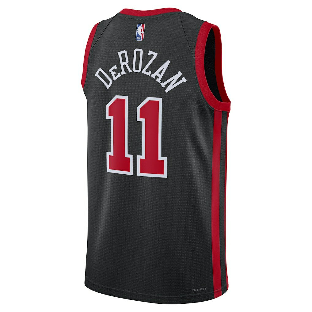 Nike DeMar DeRozan Chicago Bulls Unisex 2023/24 Swingman Jersey Black City Edition
