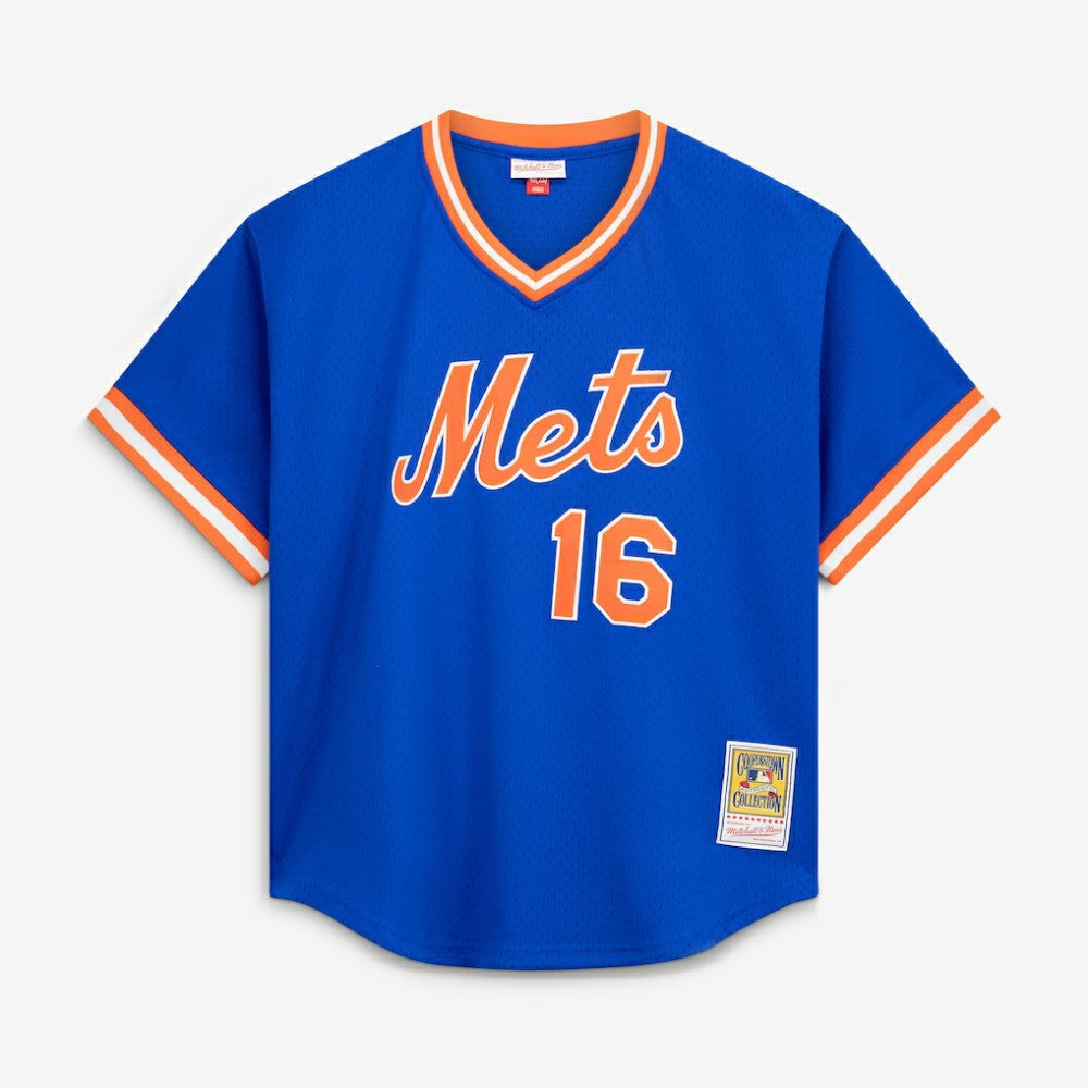 Dwight Gooden New York Mets Mitchell & Ness Authentic Batting Practice Jersey Outlet