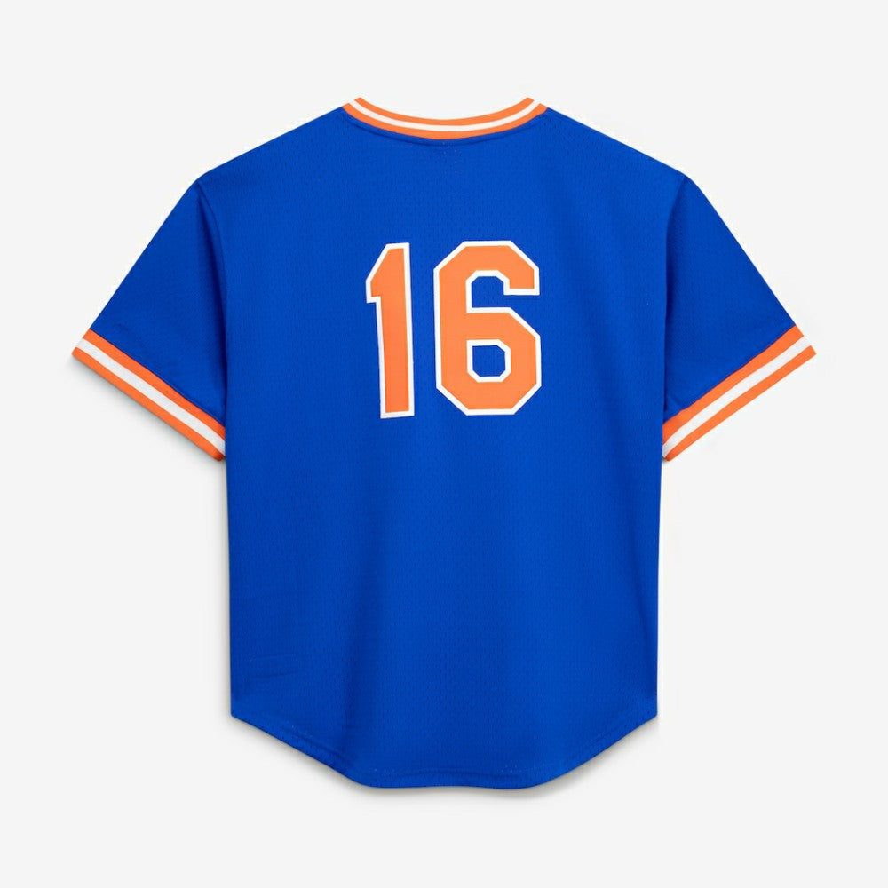 Dwight Gooden New York Mets Mitchell & Ness Authentic Batting Practice Jersey Outlet