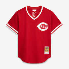 Johnny Bench Cincinnati Reds Mitchell & Ness Authentic Batting Practice Jersey Discount