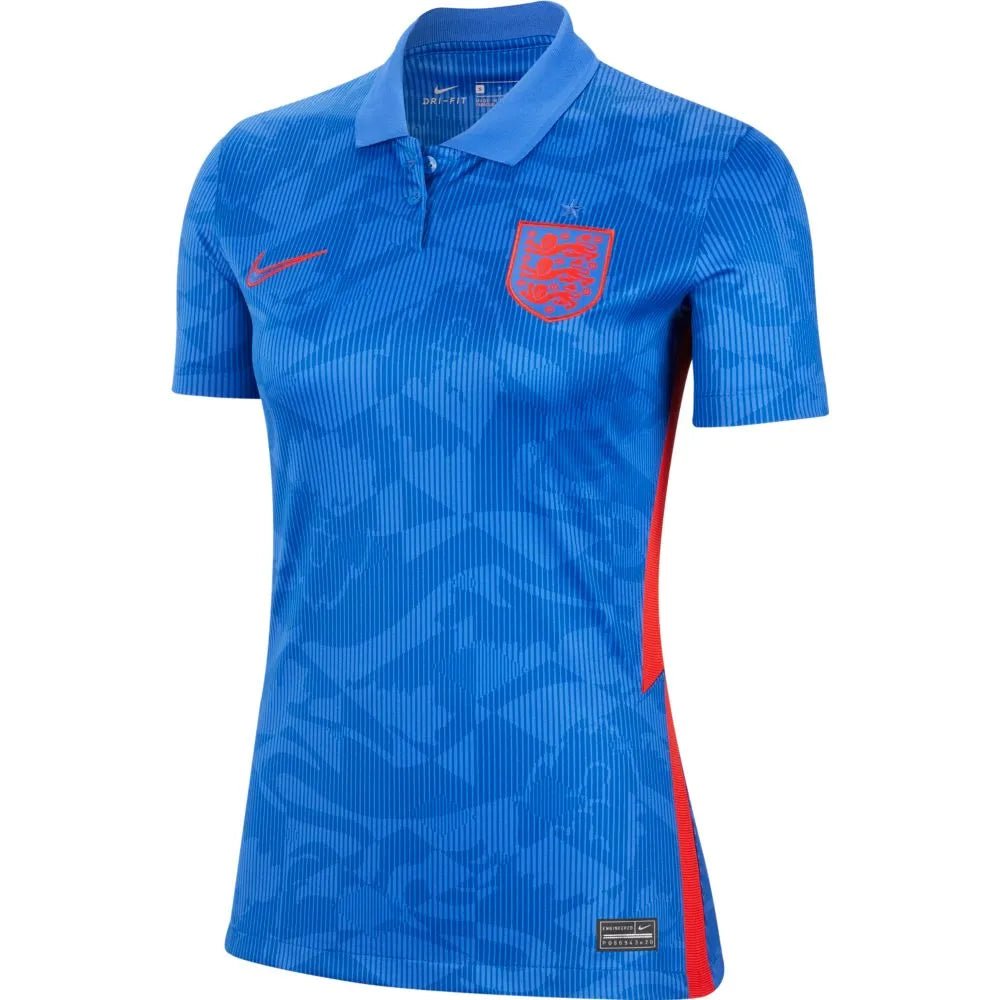 Nike - 2020-21 England WOMENS Away Soccer Jersey - Blue-Red