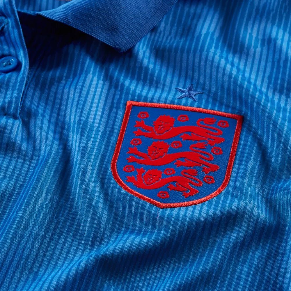Nike - 2020-21 England WOMENS Away Soccer Jersey - Blue-Red