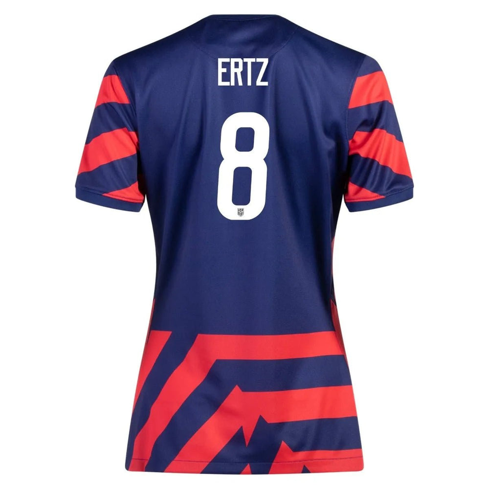 Nike - 2021-22 USA Women Away Soccer Jersey - Navy-Red