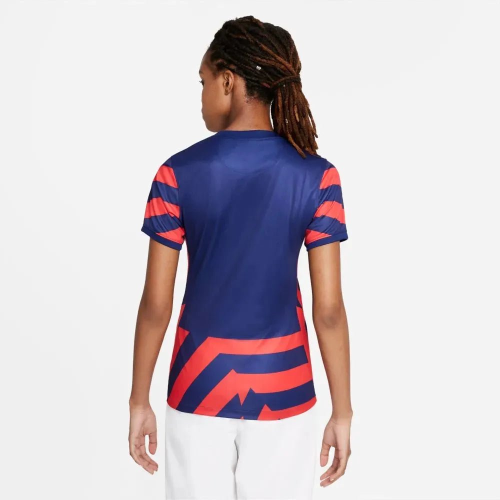 Nike - 2021-22 USA Women Away Soccer Jersey - Navy-Red