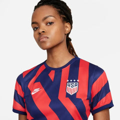 Nike - 2021-22 USA Women Away Soccer Jersey - Navy-Red