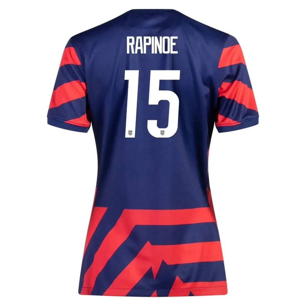 Nike - 2021-22 USA Women Away Soccer Jersey - Navy-Red