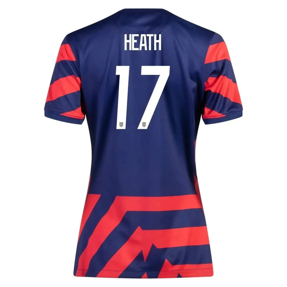 Nike - 2021-22 USA Women Away Soccer Jersey - Navy-Red