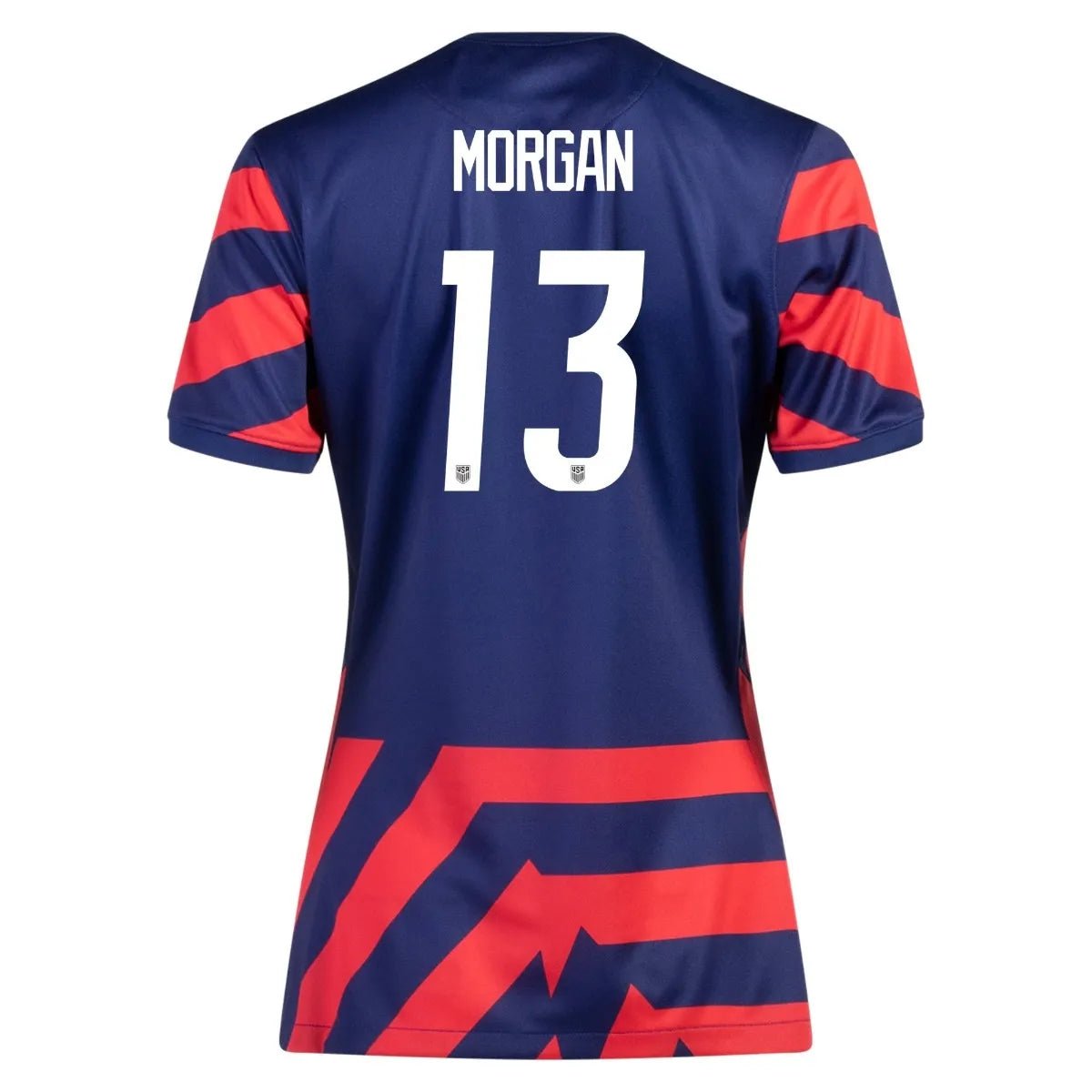 Nike - 2021-22 USA Women Away Soccer Jersey - Navy-Red