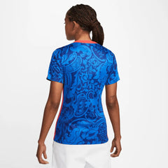 Nike - France Women's EC22 Home Soccer Jersey - Hyper Cobalt-Siren Red