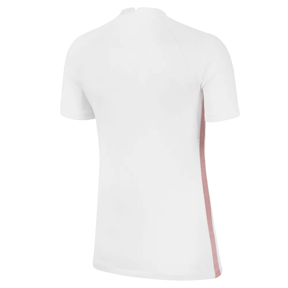 Nike - France Women's EC22 Away Soccer Jersey - White-Pink Glaze