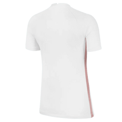 Nike - France Women's EC22 Away Soccer Jersey - White-Pink Glaze