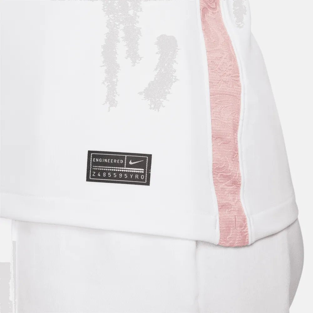 Nike - France Women's EC22 Away Soccer Jersey - White-Pink Glaze