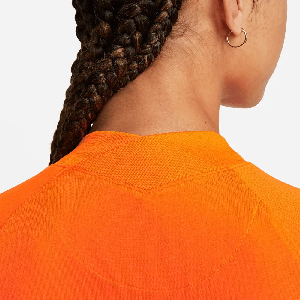 Nike - Netherlands Women's EC22 Home Soccer Jersey - Total Orange-Black