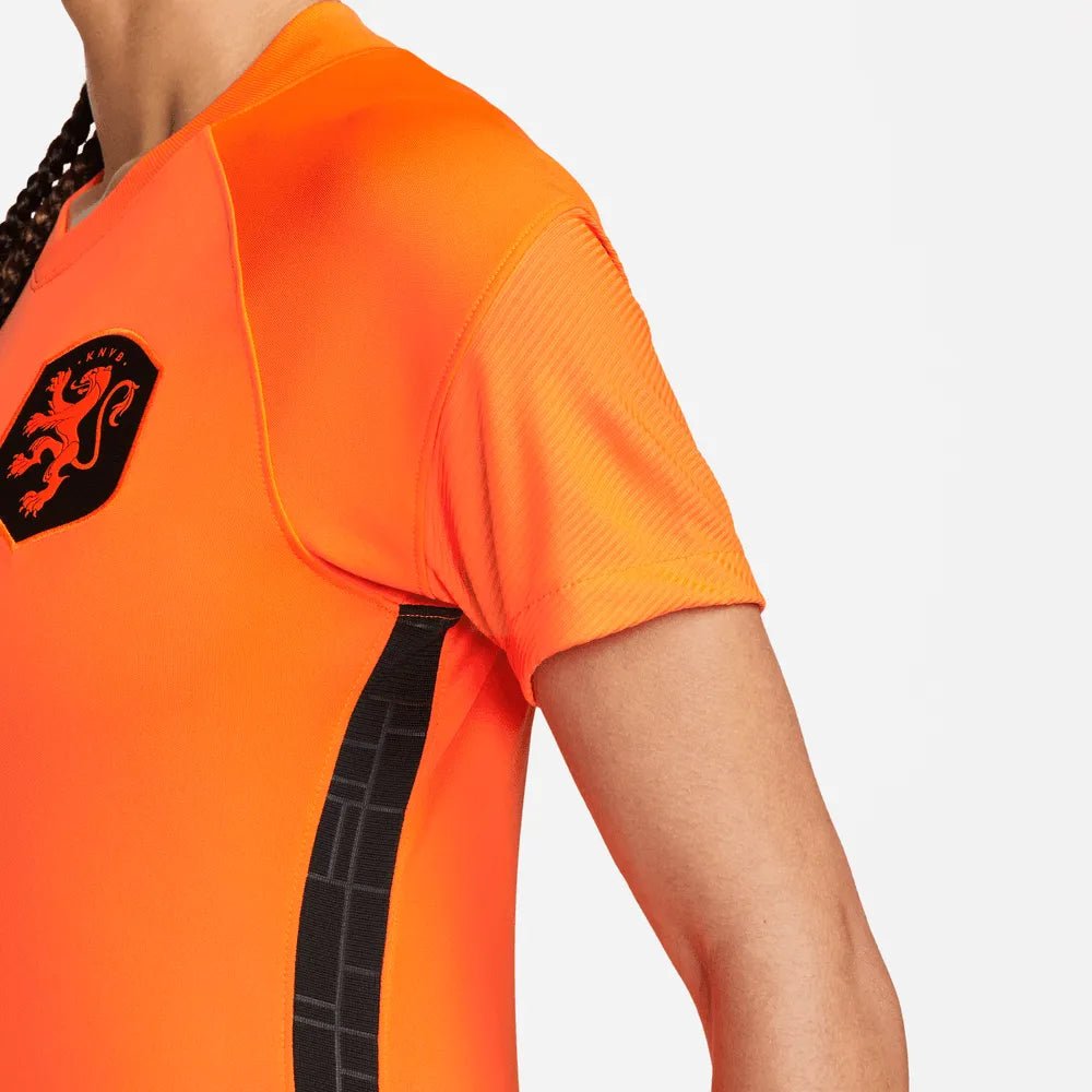 Nike - Netherlands Women's EC22 Home Soccer Jersey - Total Orange-Black