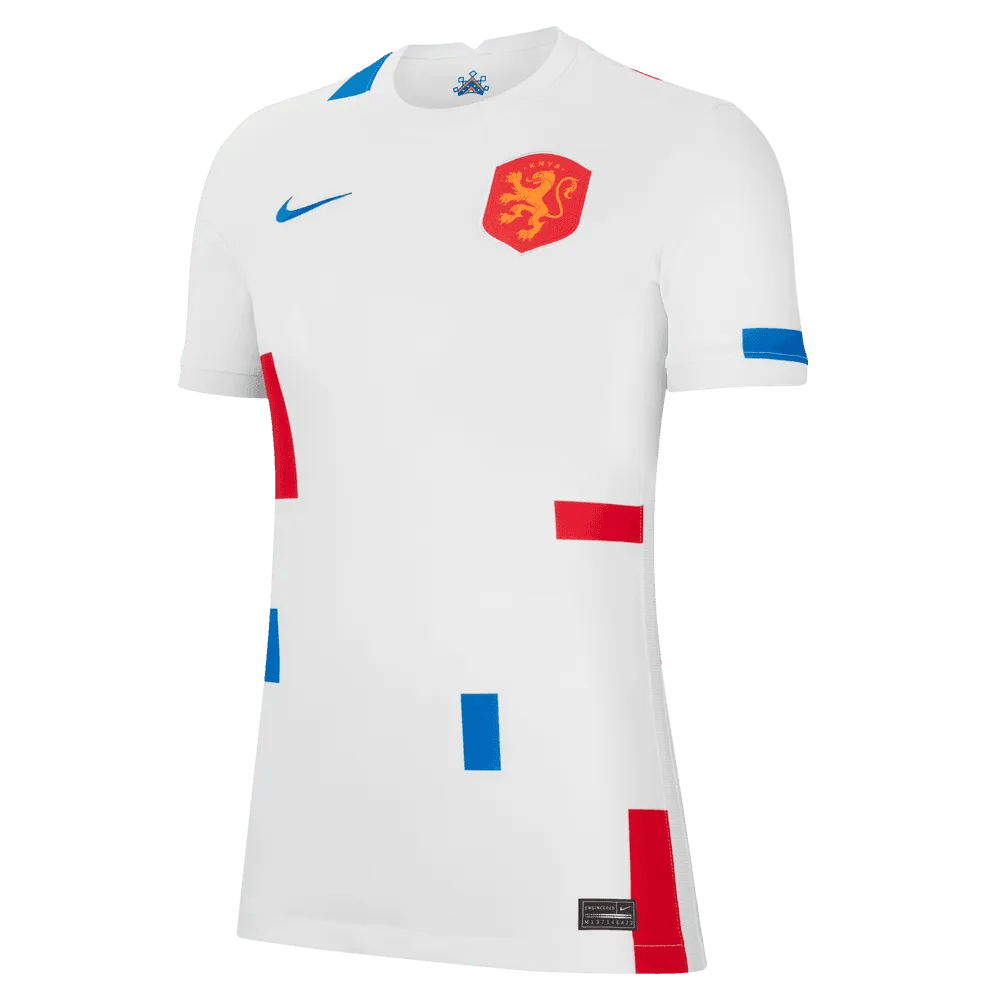 Nike - Netherlands Women's EC22 Away Soccer Jersey - White-Soar