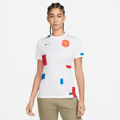 Nike - Netherlands Women's EC22 Away Soccer Jersey - White-Soar