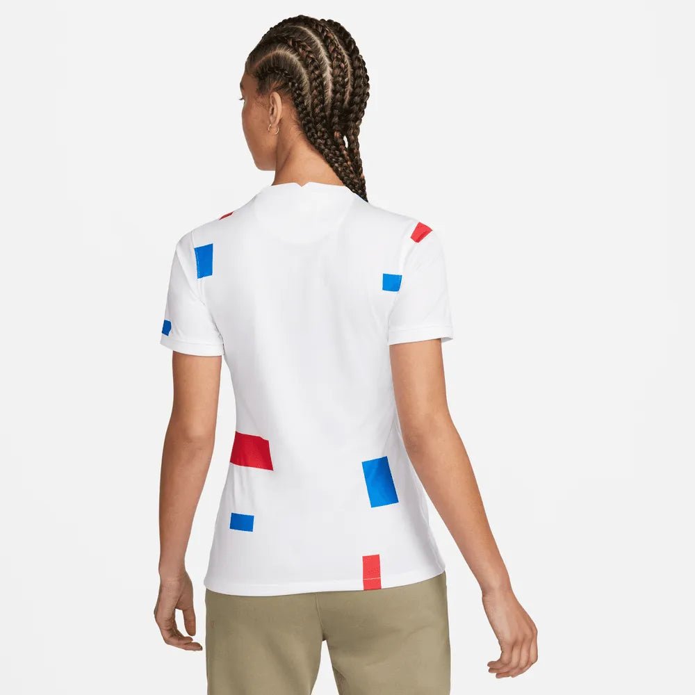 Nike - Netherlands Women's EC22 Away Soccer Jersey - White-Soar