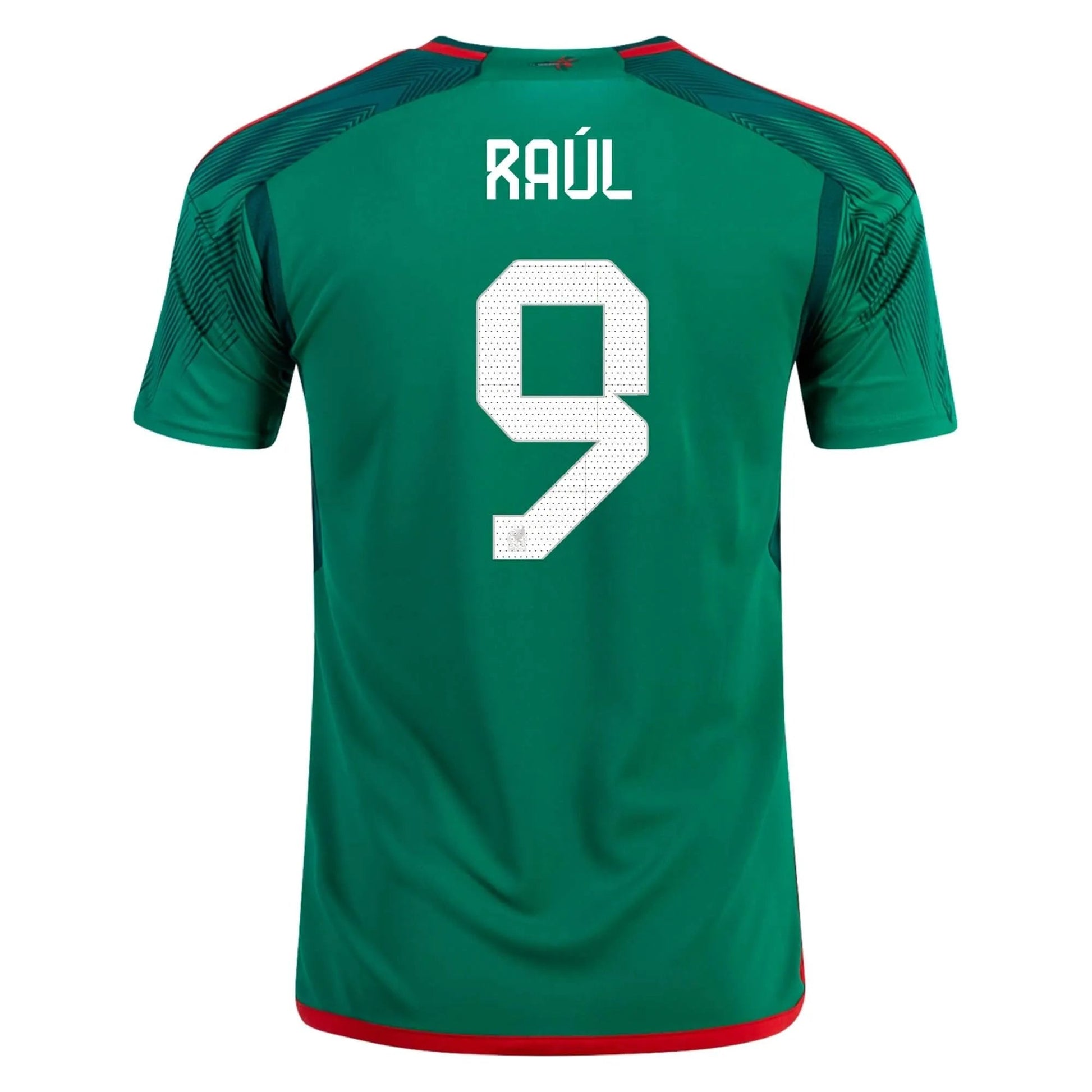 Adidas - 2022-23 Mexico Home Soccer Jersey - Green-Red