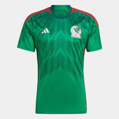 Adidas - 2022-23 Mexico Home Soccer Jersey - Green-Red