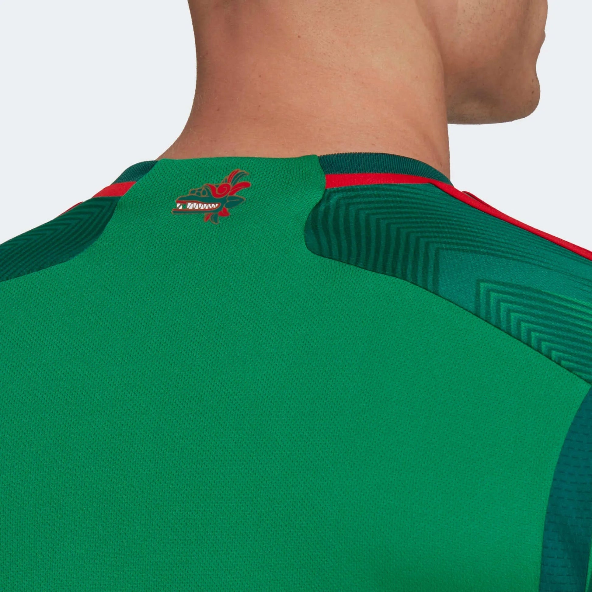 Adidas - 2022-23 Mexico Home Soccer Jersey - Green-Red