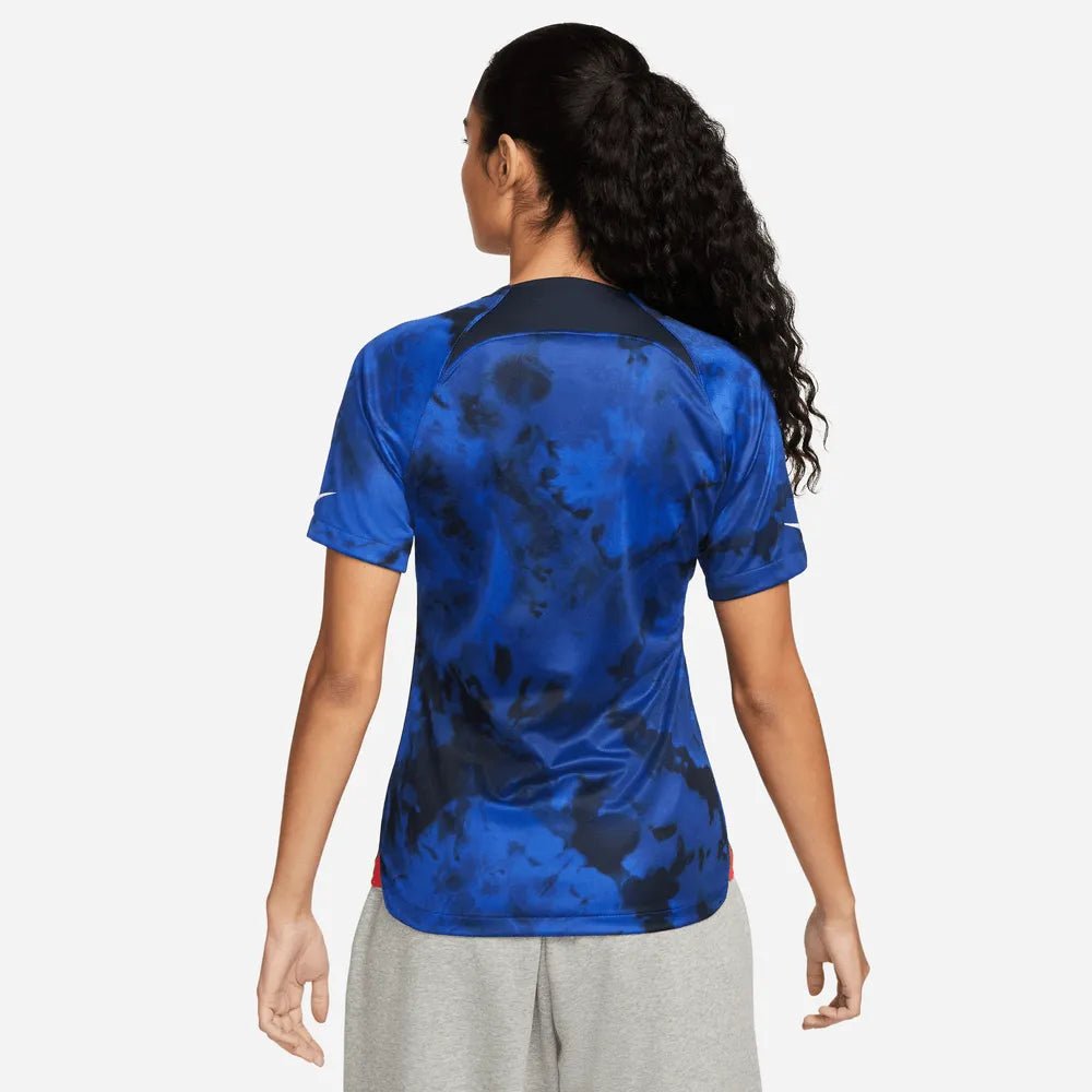 Nike - 2022-23 USA Women's Away Soccer Jersey - Bright Blue-White