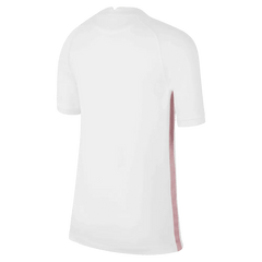 Nike - 2022-23 France Away Youth Soccer Jersey White-Pink Glaze-Blue